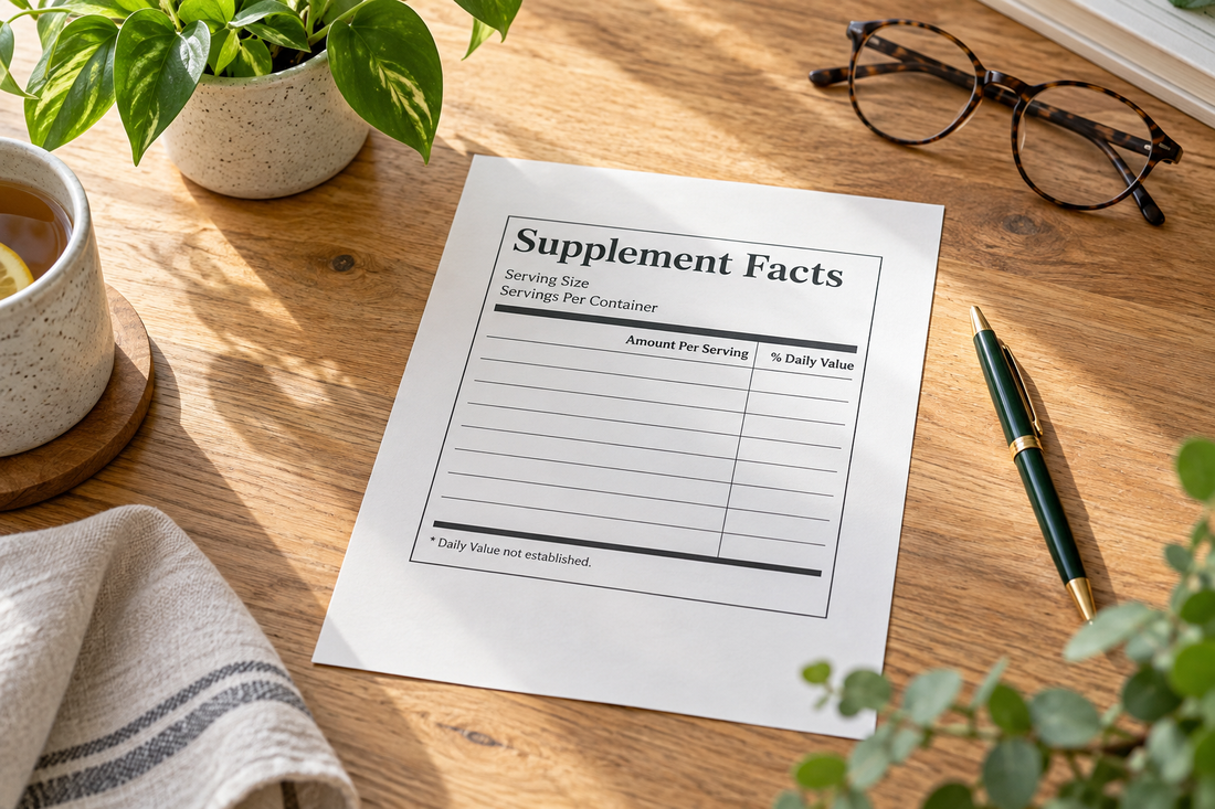 Melatonin With L-Theanine Supplement: A Label Guide