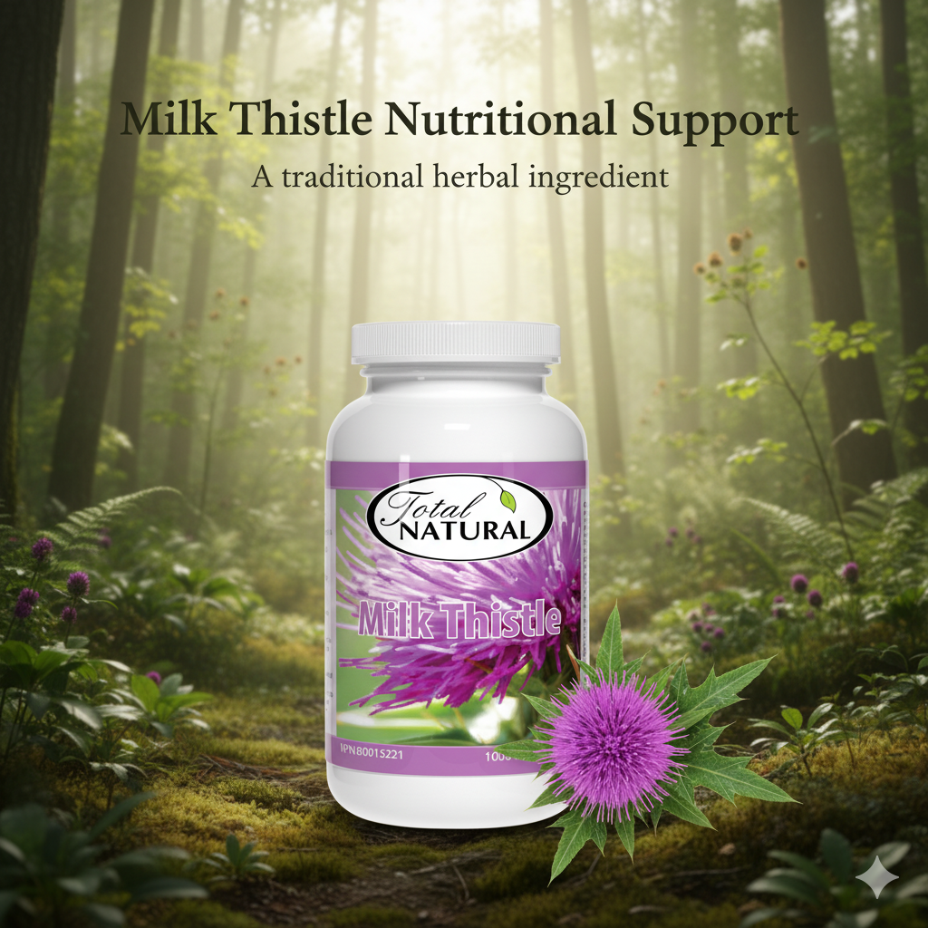 Total Natural Milk Thistle 1000mg 90s