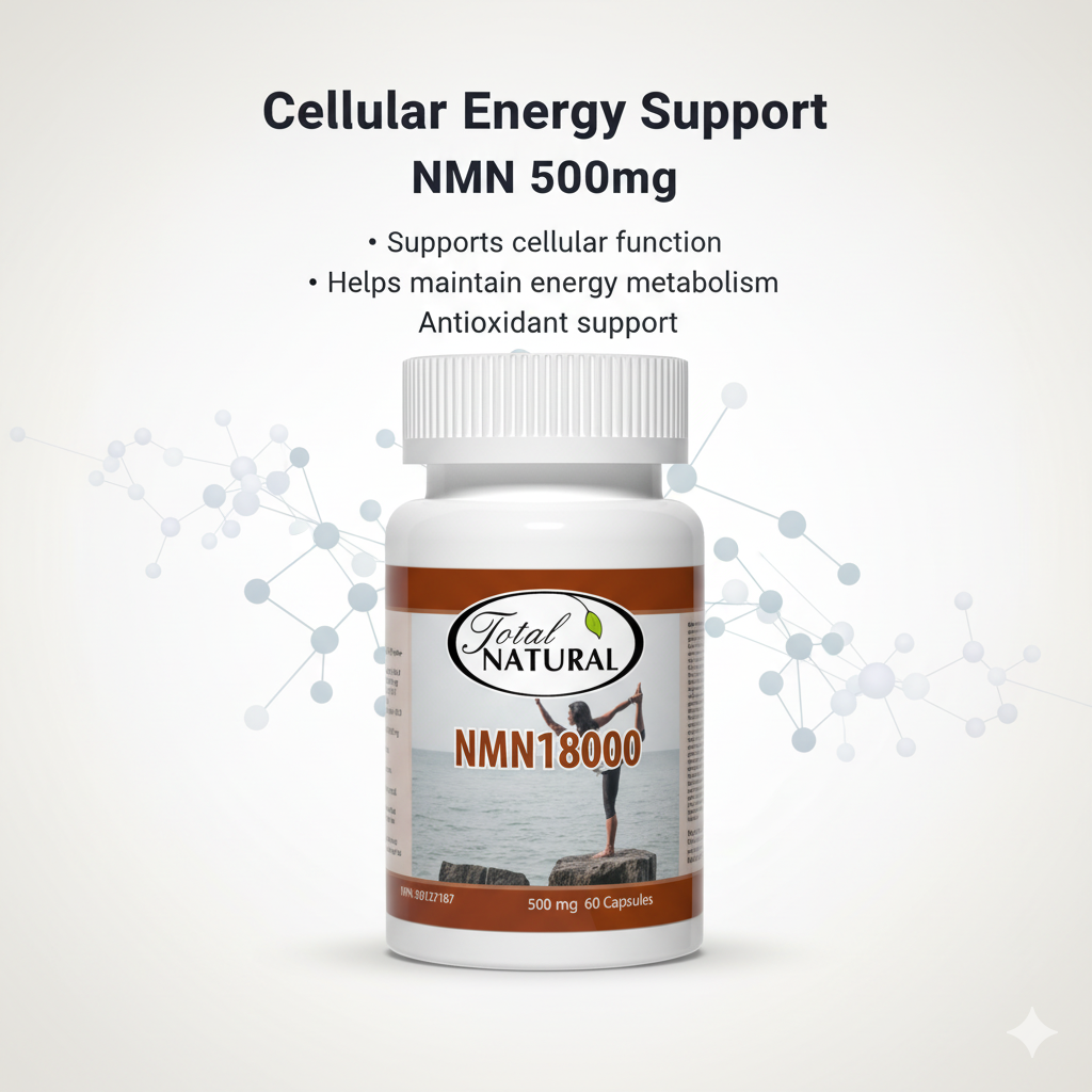 Total Natural NMN18000 Supplement 500mg 60s