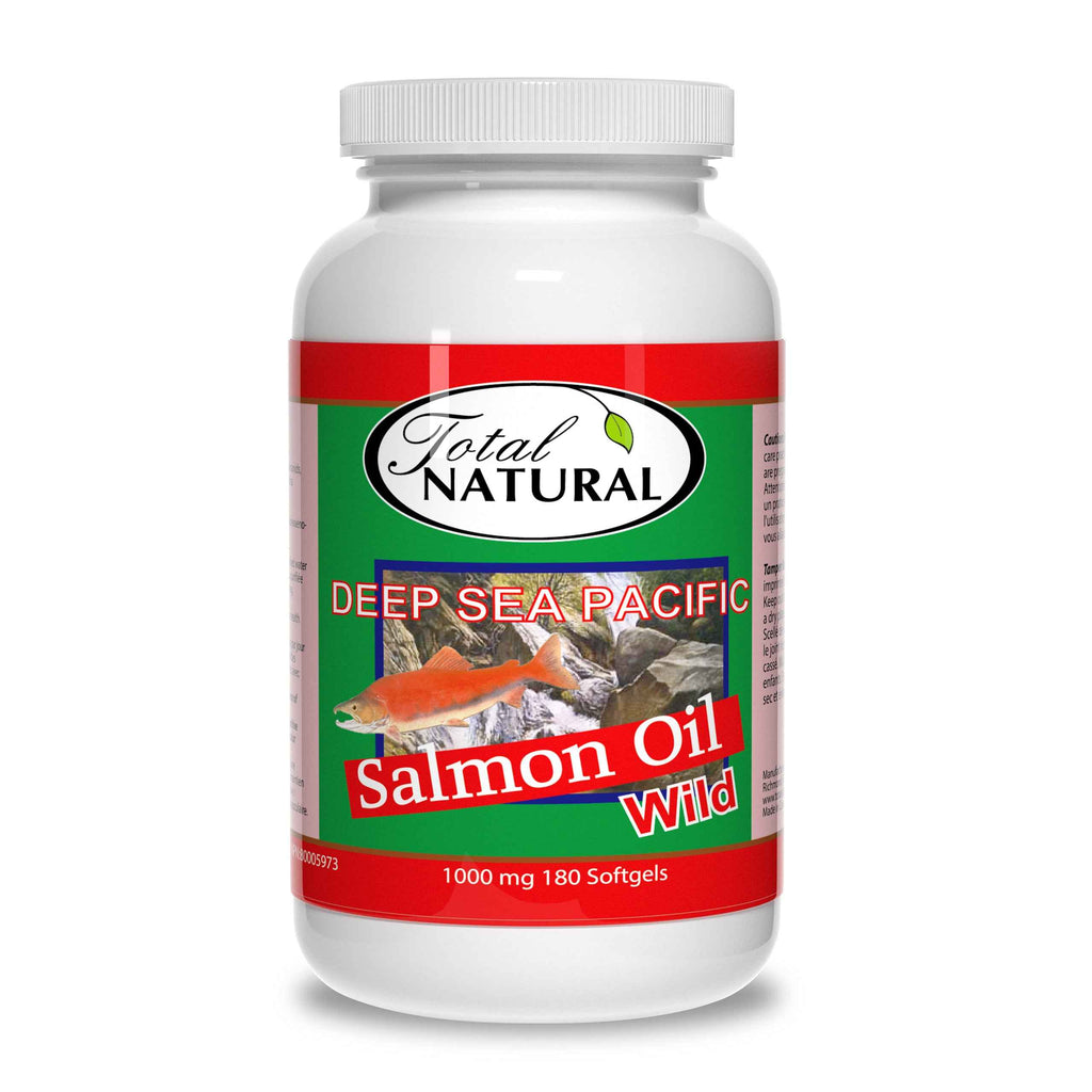 Total Natural Salmon Fish Oil 1000mg 180s