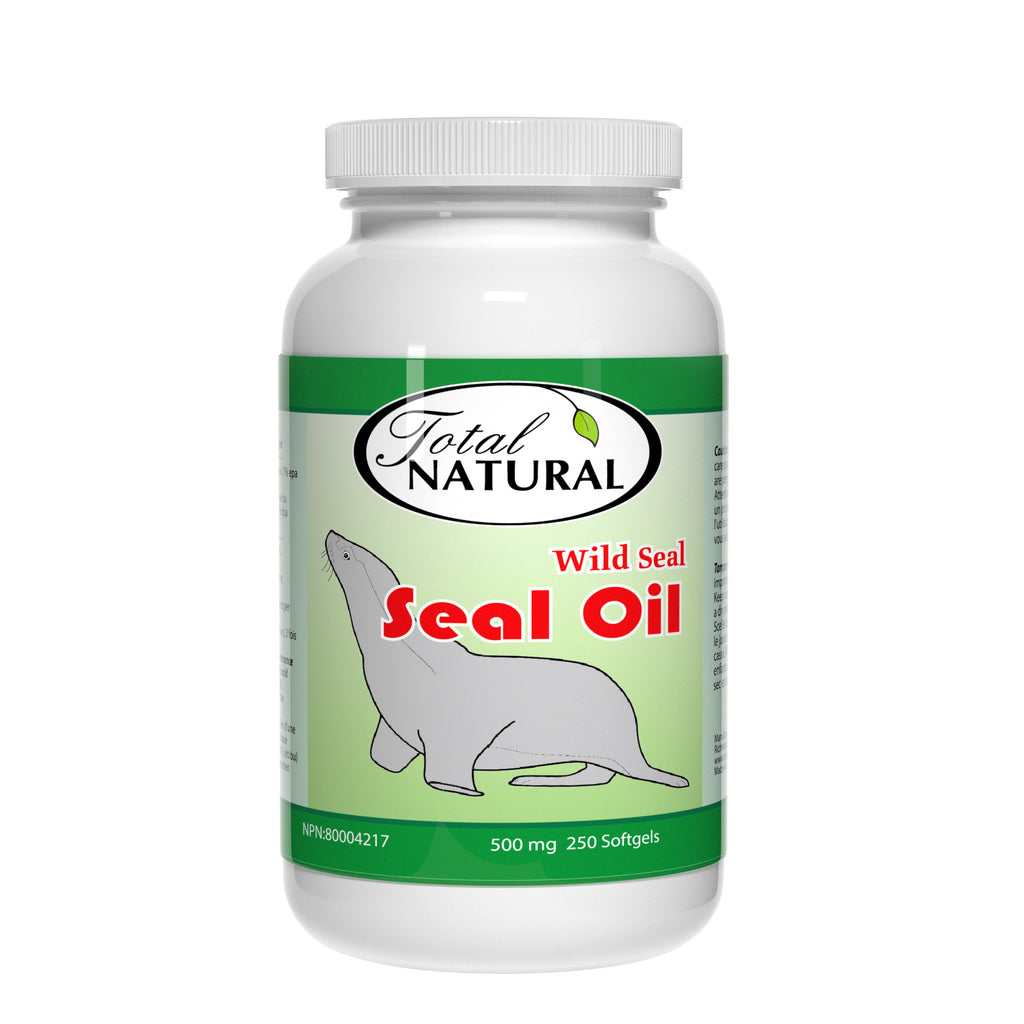 Total Natural Wild Seal Oil 500mg 250s