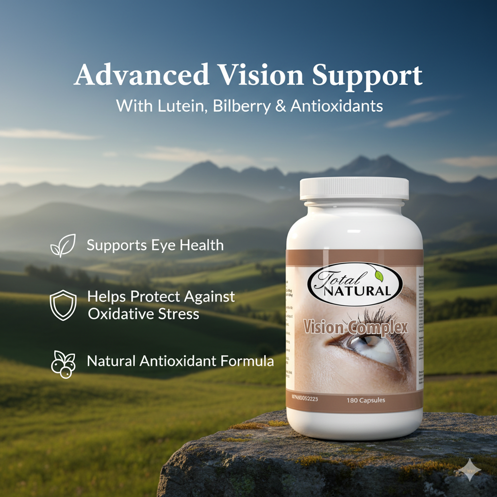 Total Natural Vision Complex 180c for Cataract & Macular Degeneration Support