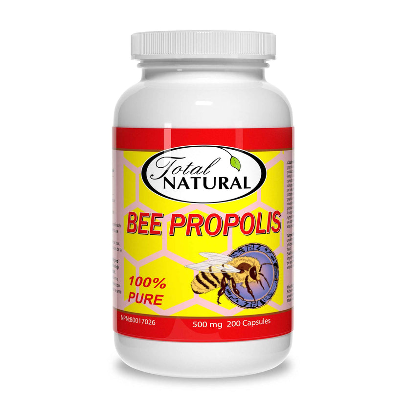 Total Natural Bee Propolis 500mg 200 capsules