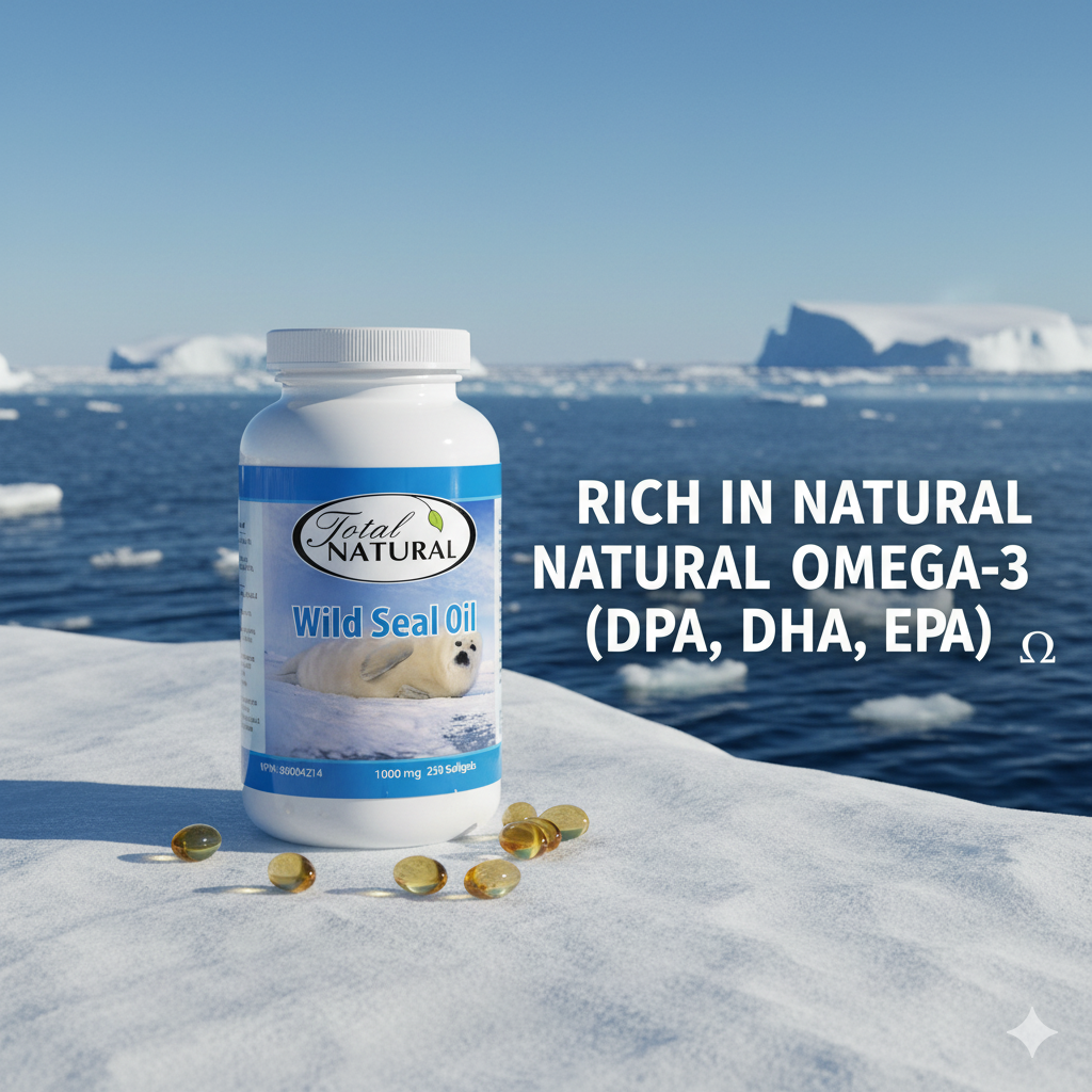 Total Natural Wild Seal Oil 1000mg 250s