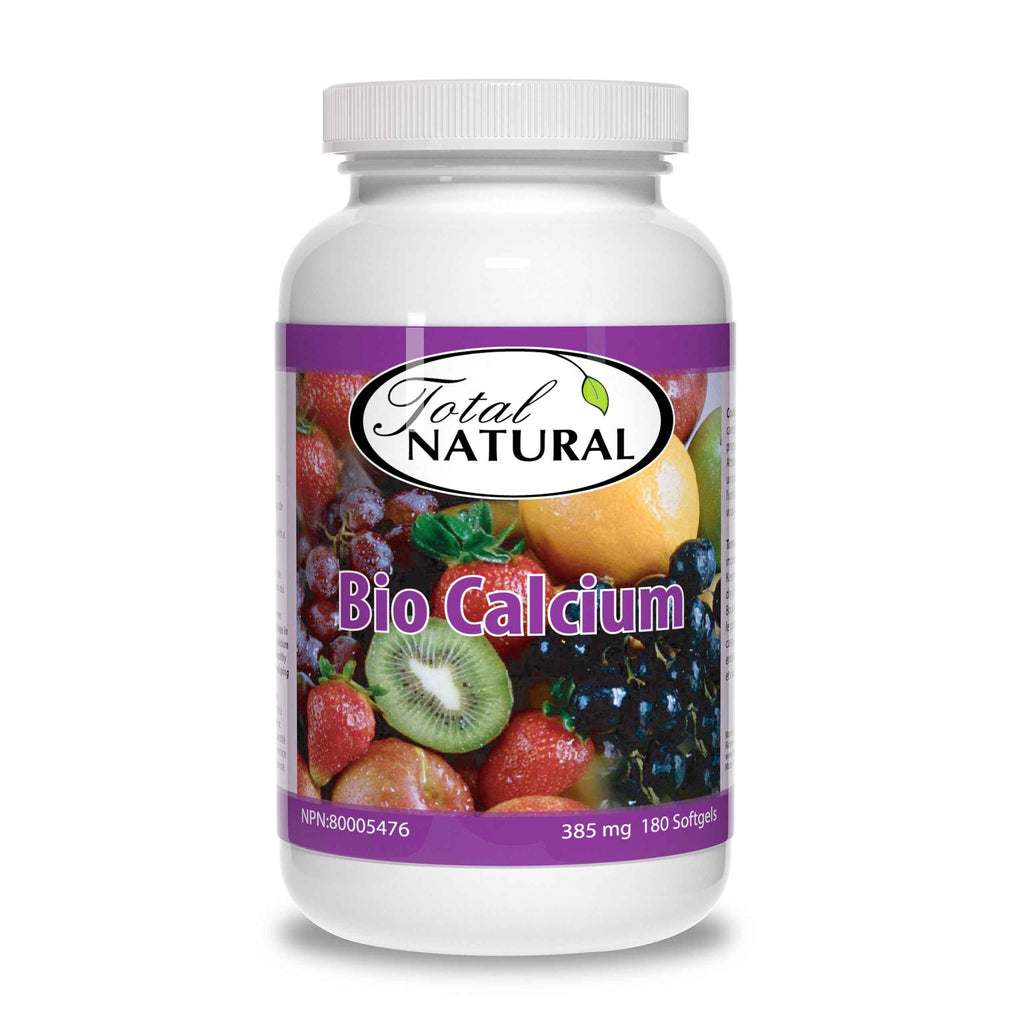 Total Natural Bio Calcium 385mg 180s