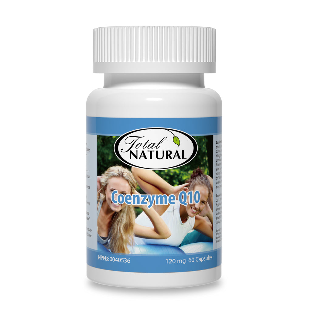 Total Natural Coenzyme Q10 120mg 60c