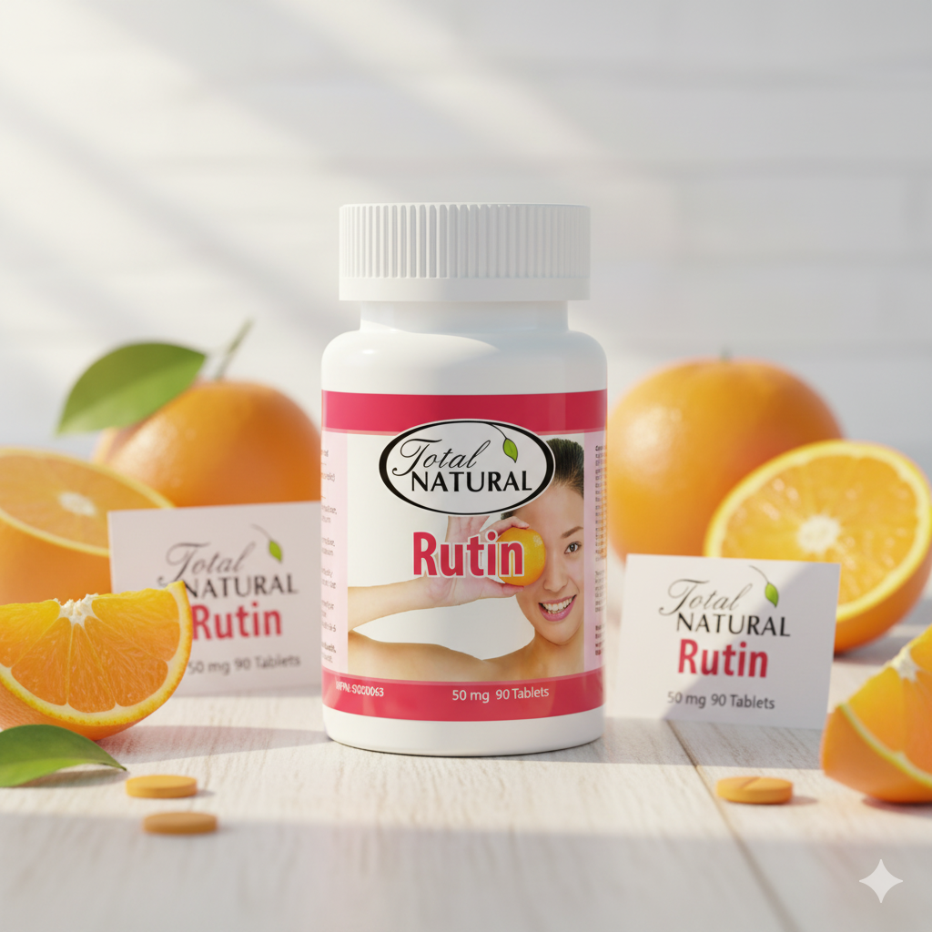 Total Natural Rutin Antioxidant 50mg 90t