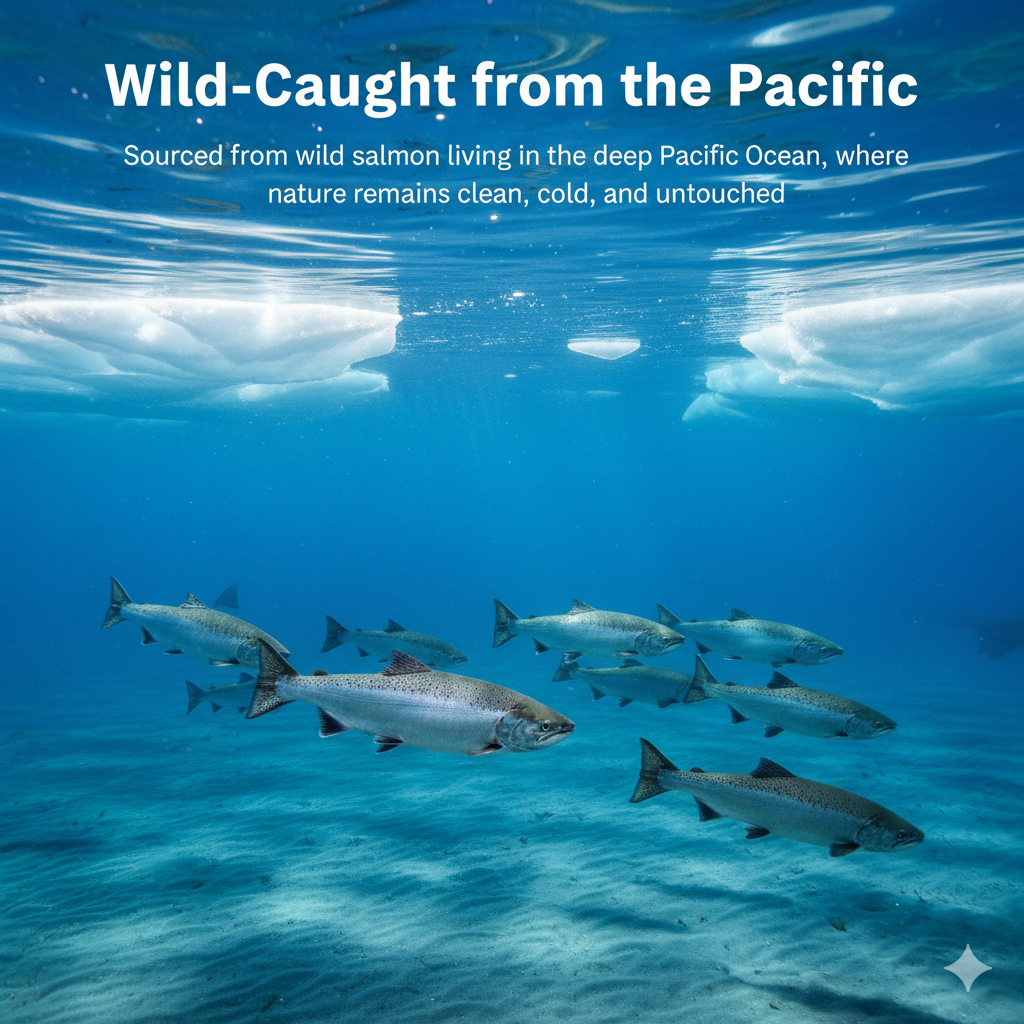 Total Natural DEEP SEA PACIFIC Salmon Fish Oil 1000mg 180s