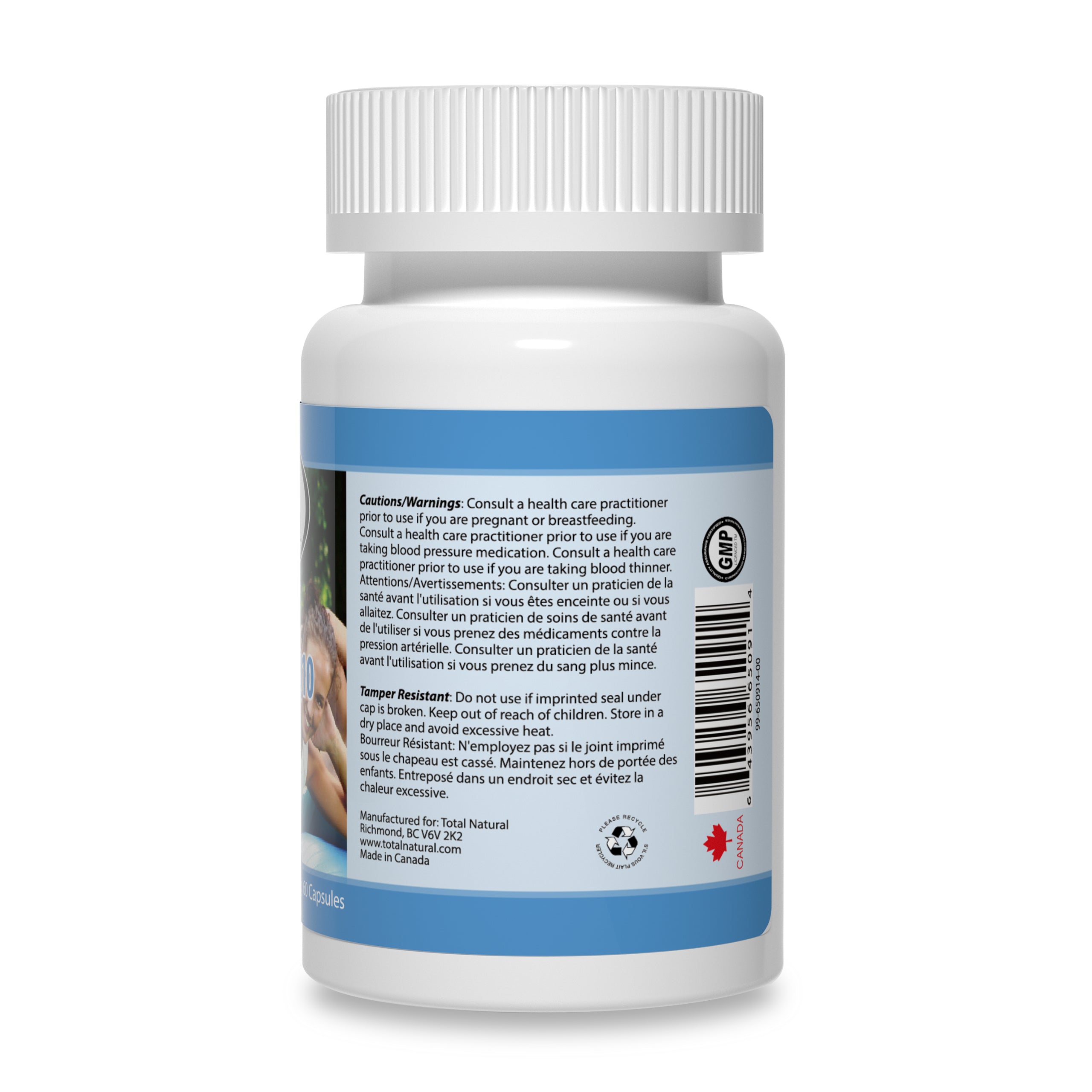 Total Natural Coenzyme Q10 120mg 60c