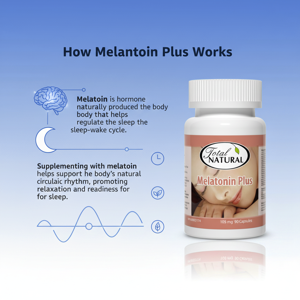 Total Natural Melatonin with L-Theanine 90c