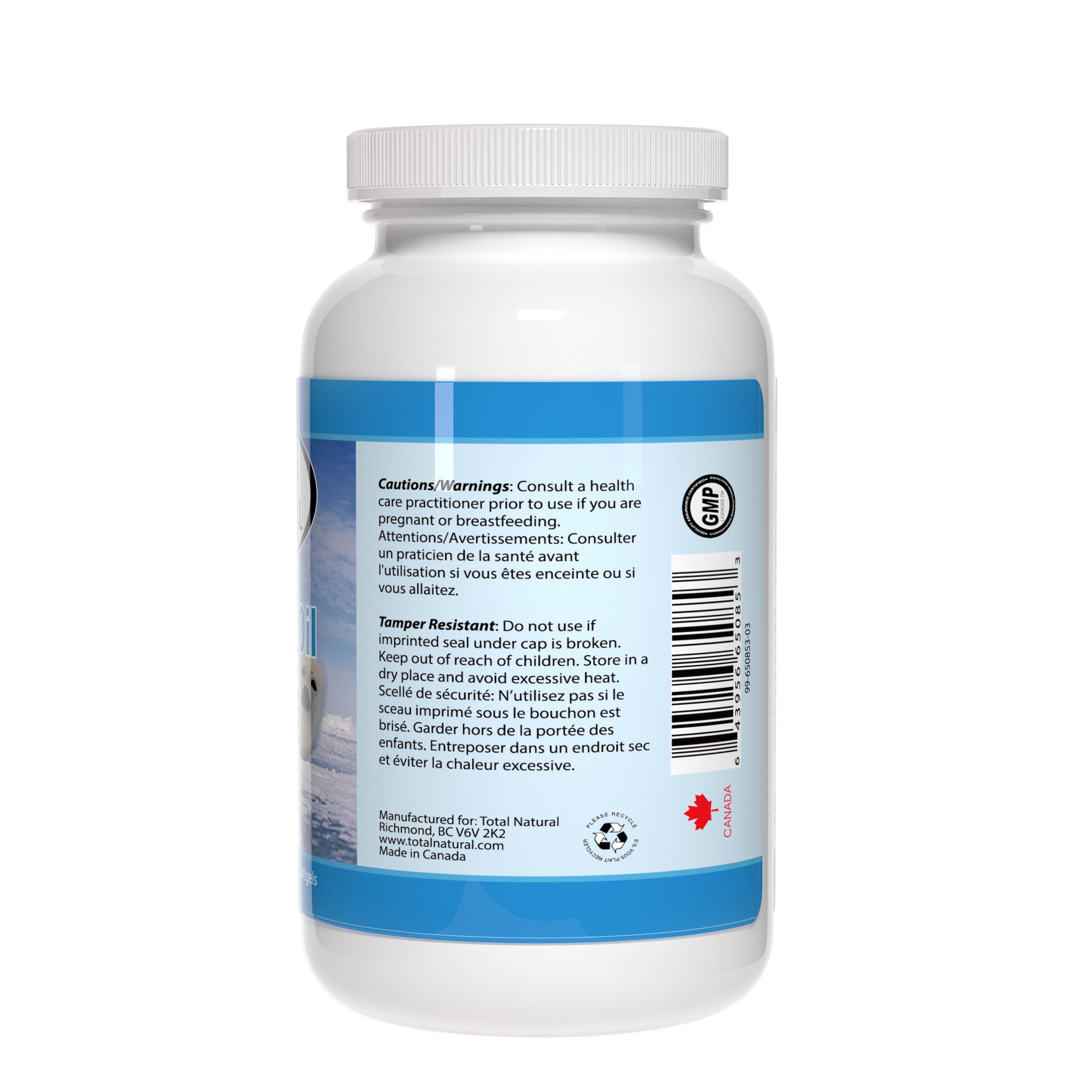 Total Natural Wild Seal Oil 1000mg 250s