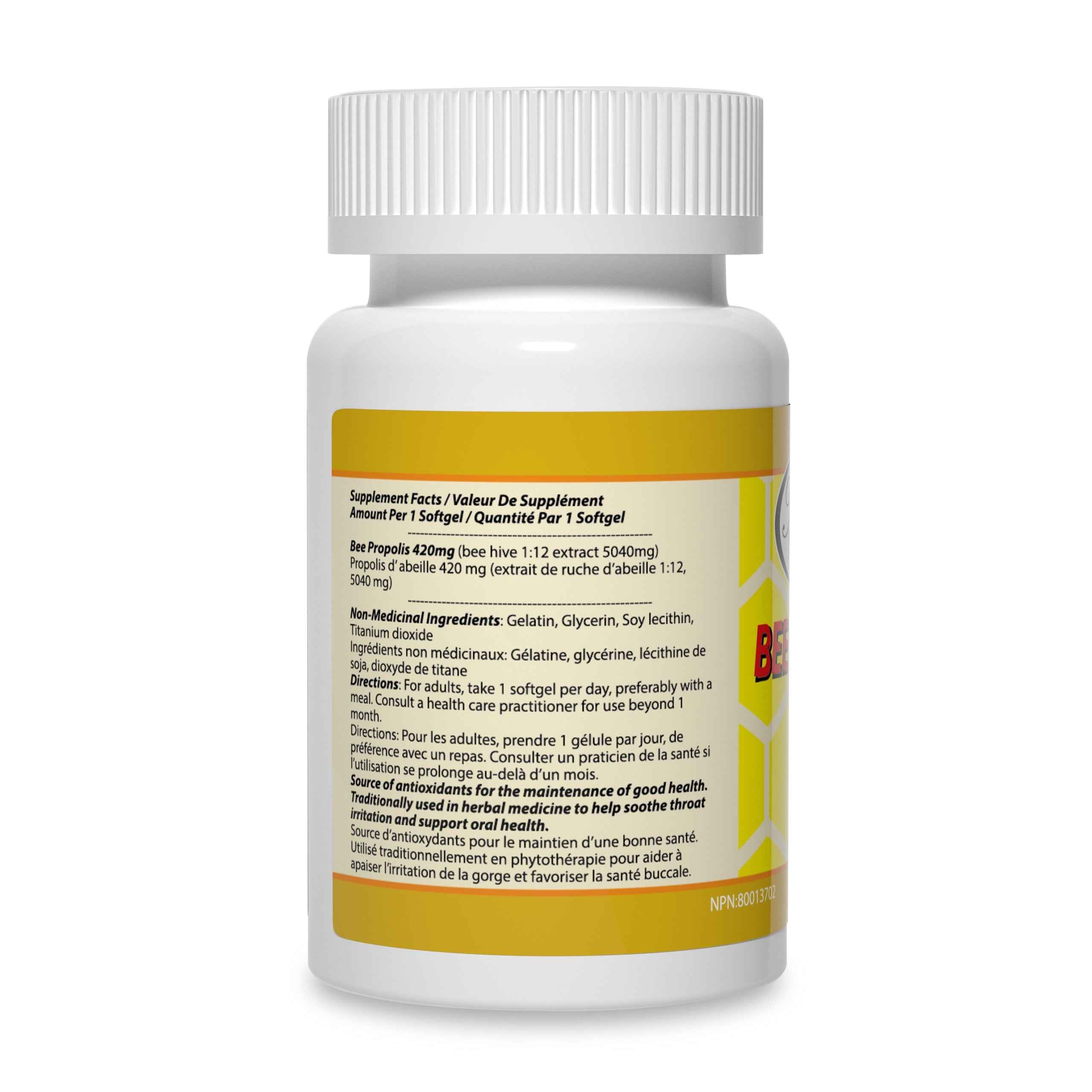 Total Natural Bee Propolis 500mg 90s