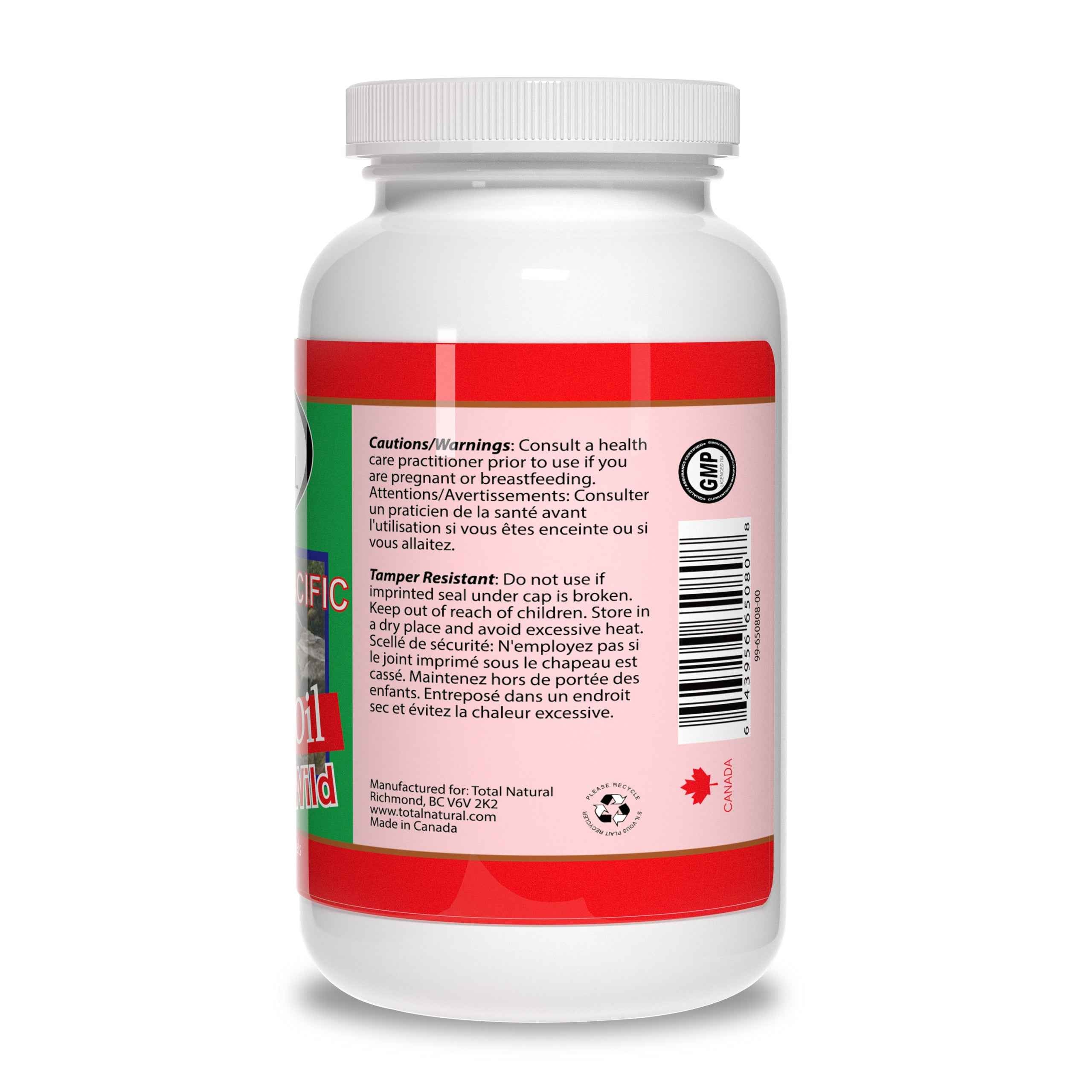 Total Natural Salmon Fish Oil 1000mg 180s