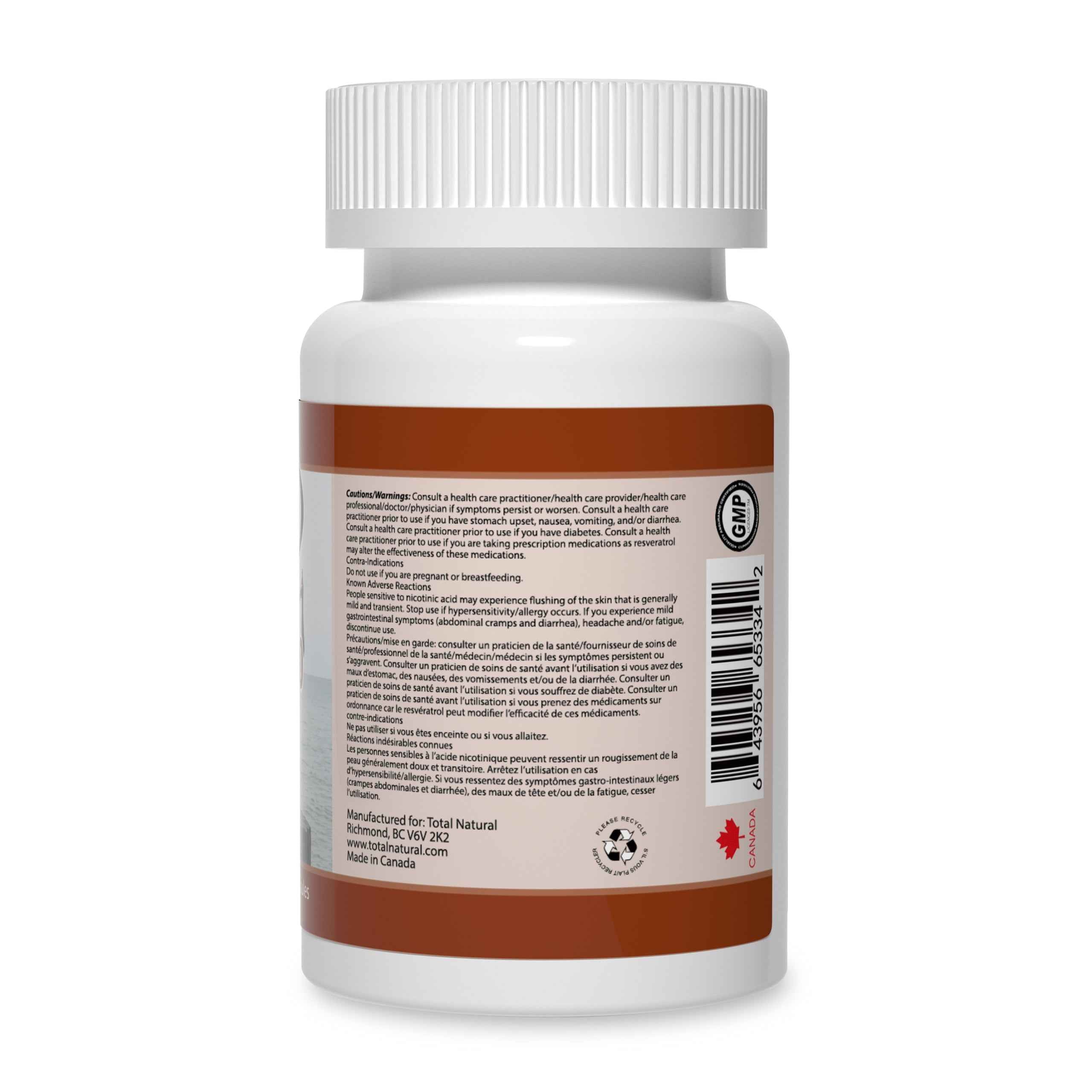 Total Natural NMN18000 Supplement 500mg 60s
