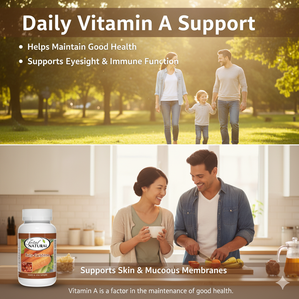 Total Natural Beta-Carotene 10000iu 250s