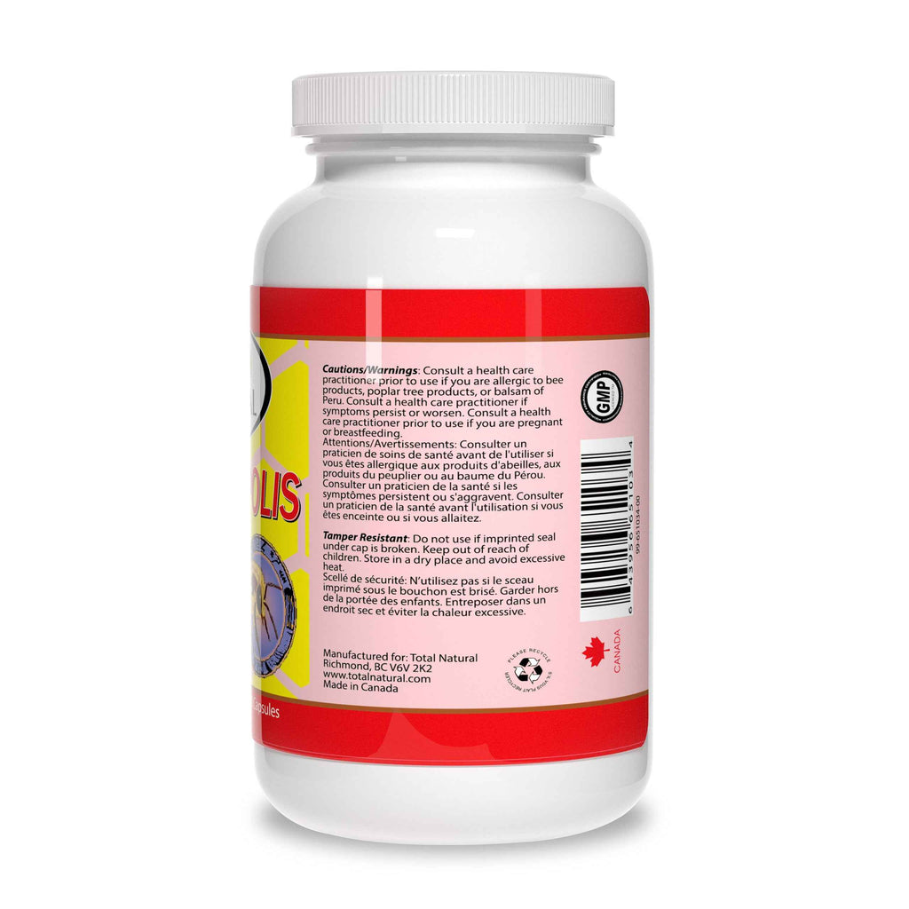 Total Natural Bee Propolis 500mg 200c