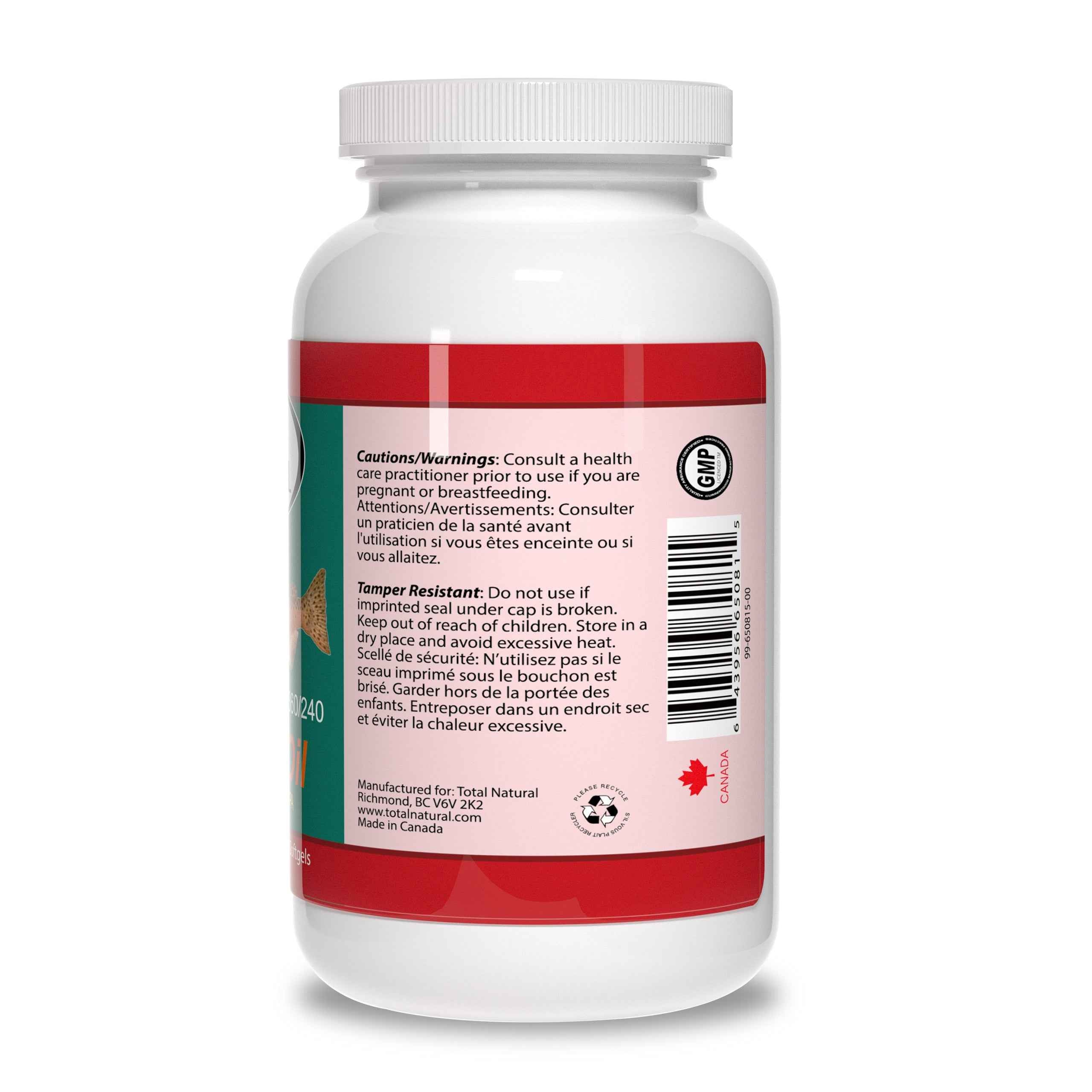 Total Natura Mega Wild Salmon Fish Oil 1200mg 150s