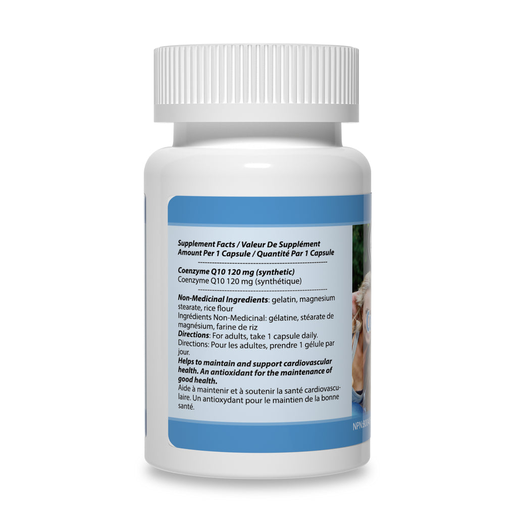 Total Natural Coenzyme Q10 120mg 60c