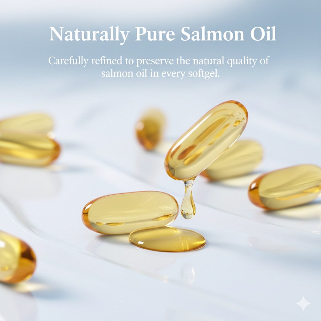 Total Natural DEEP SEA PACIFIC Salmon Fish Oil 1000mg 180s