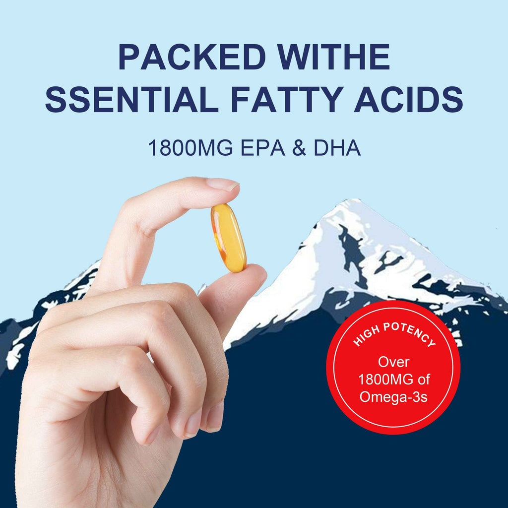 Total Natura Mega Wild Salmon Fish Oil 1200mg 150s