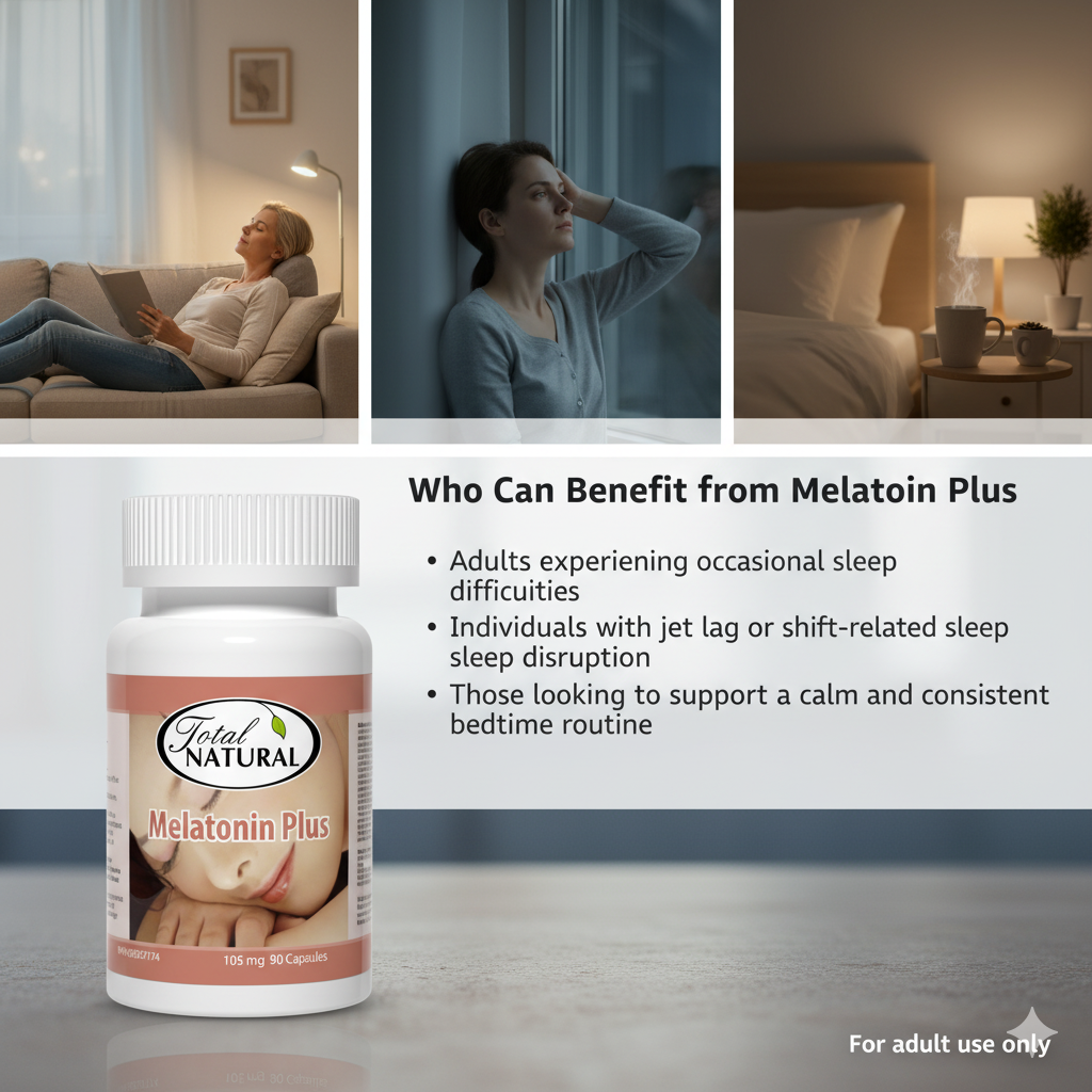 Total Natural Melatonin with L-Theanine 90c