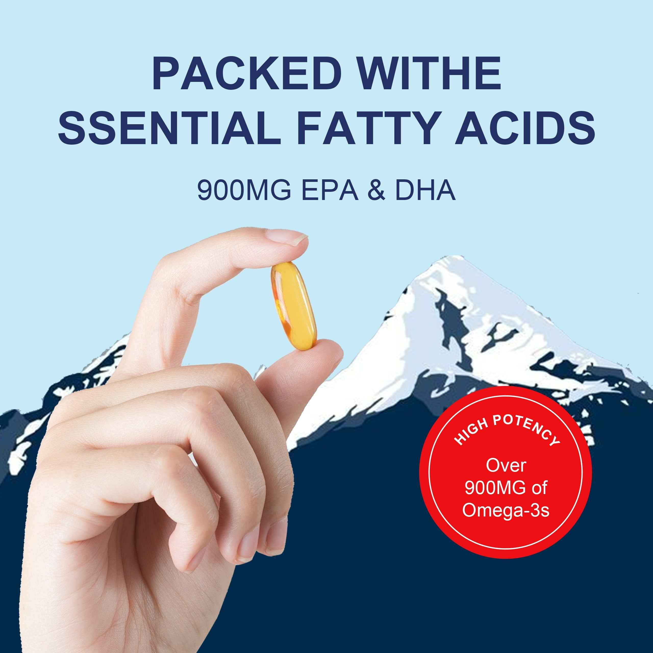 Total Natural Salmon Fish Oil 1000mg 180s