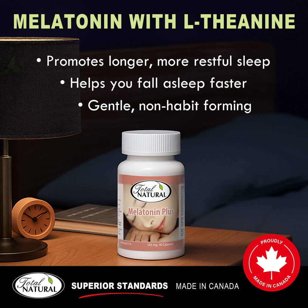 Total Natural Melatonin with L-Theanine 90c