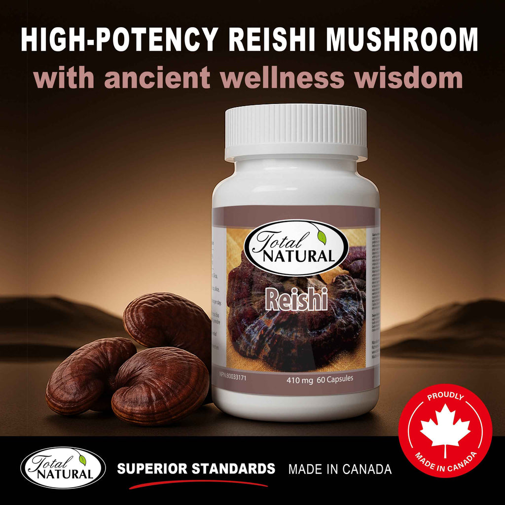 Total Natural Reishi 410 mg 60c