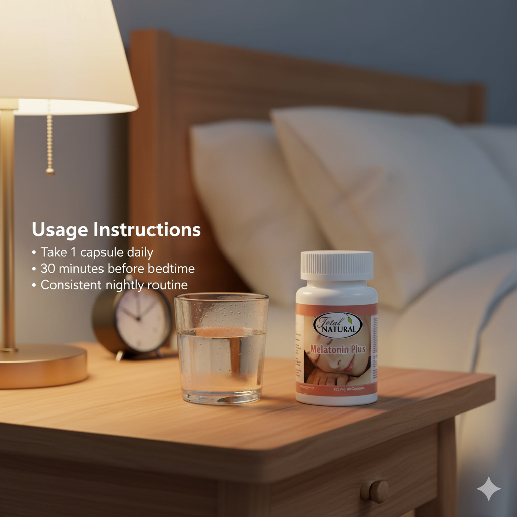 Total Natural Melatonin with L-Theanine 90c