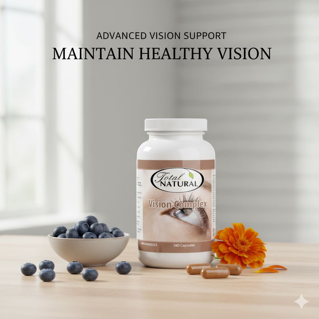 Vision Complex Label Vancouver Eye Health for Cataract & Macular Degeneration Support ...