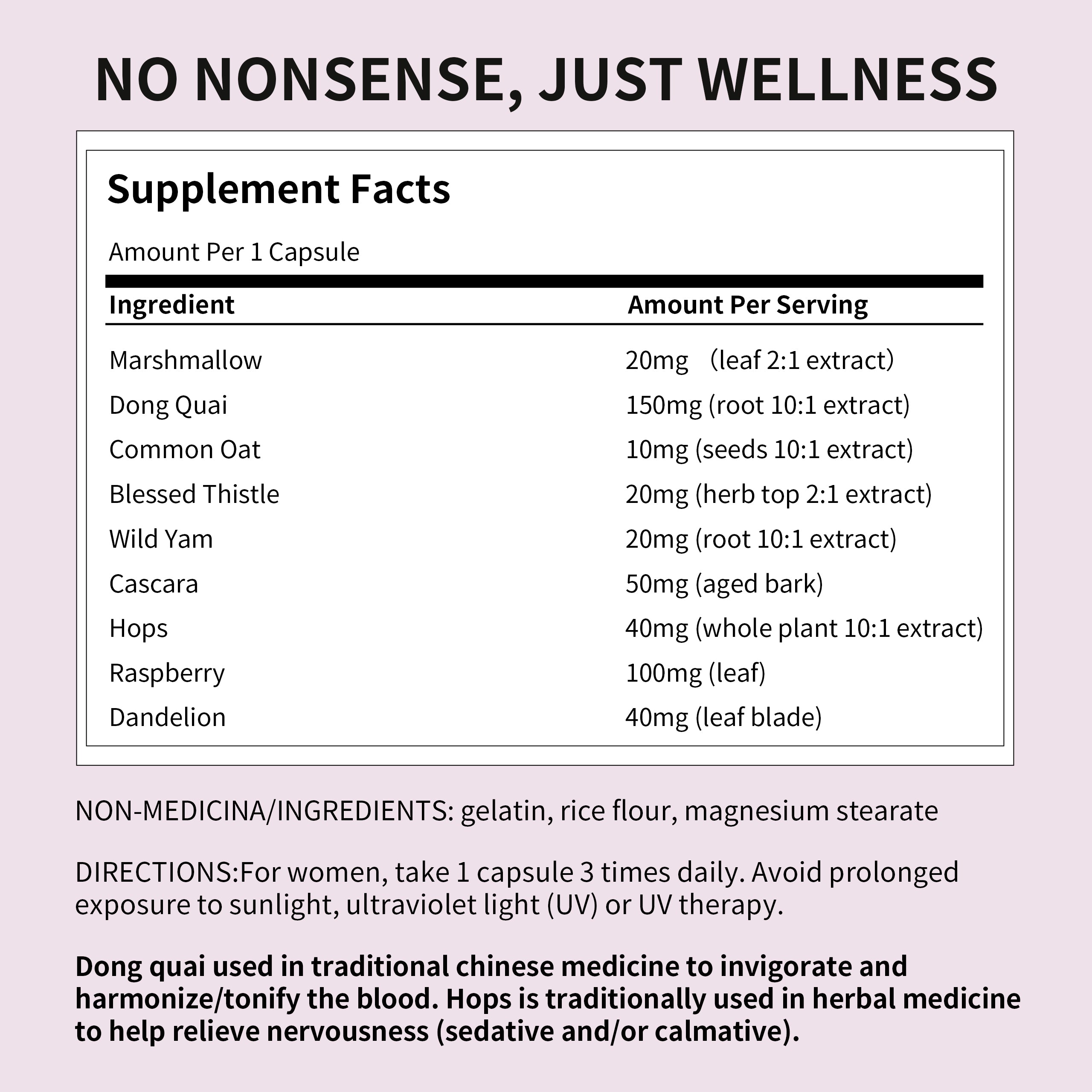 Total Natural Braide 450mg 90c