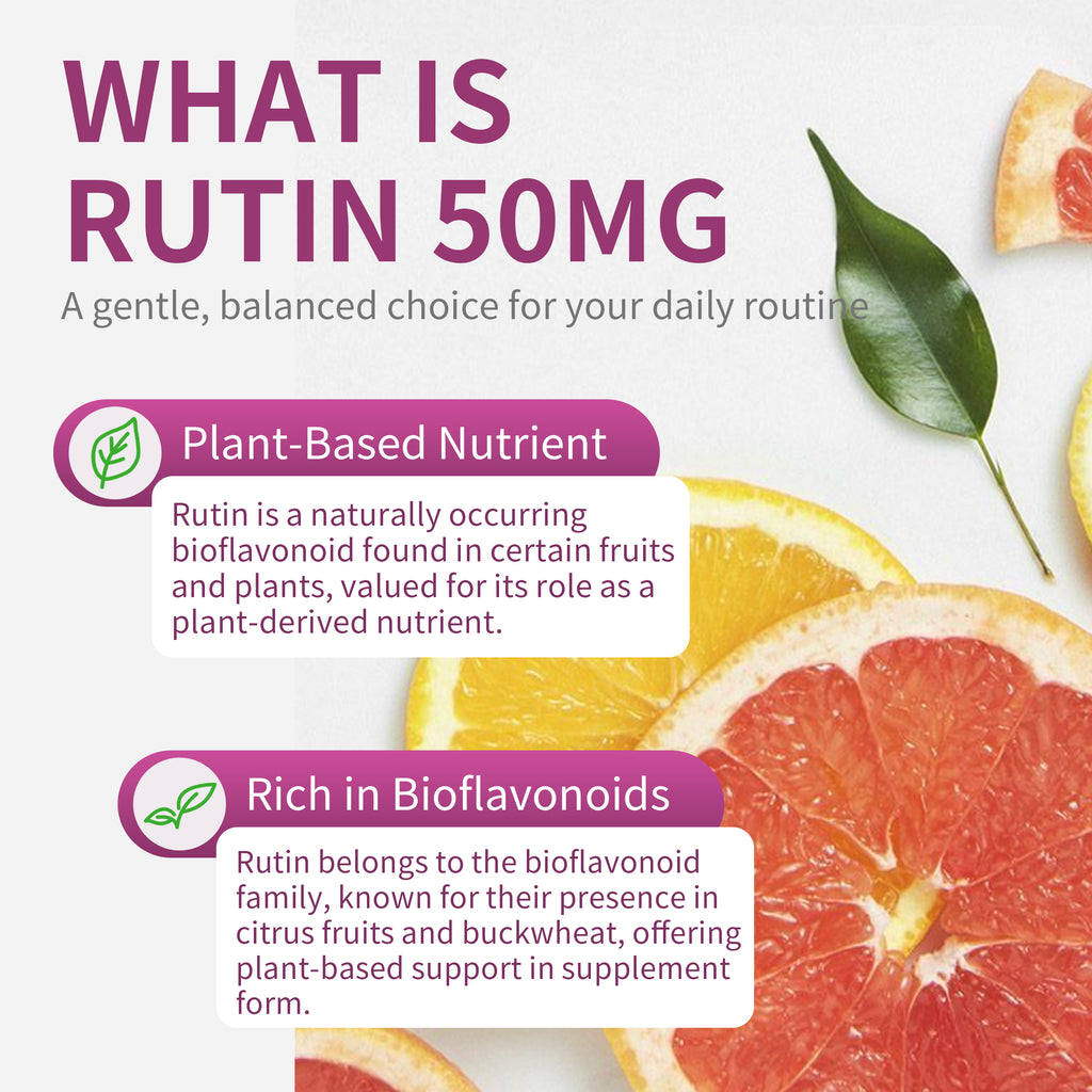 Total Natural Rutin Antioxidant 50mg 90t
