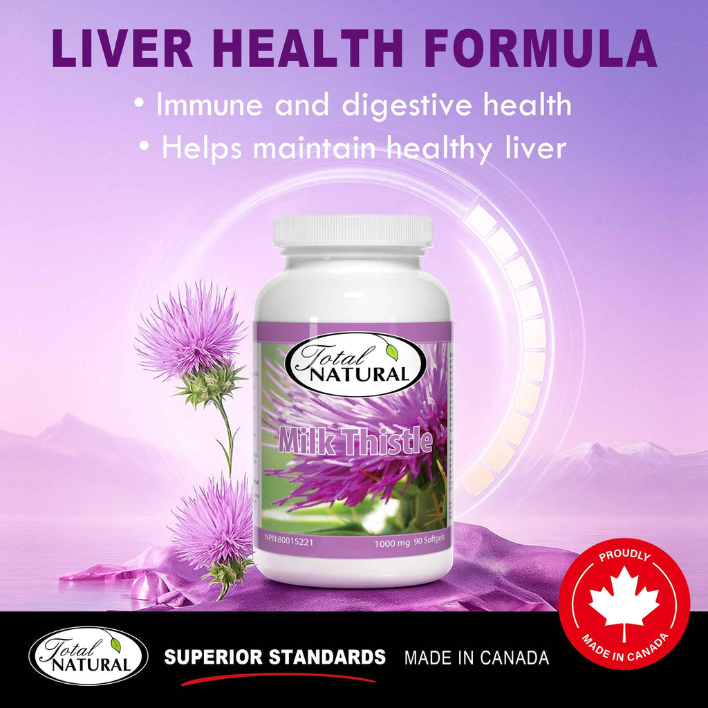 Total Natural Milk Thistle 1000mg 90s