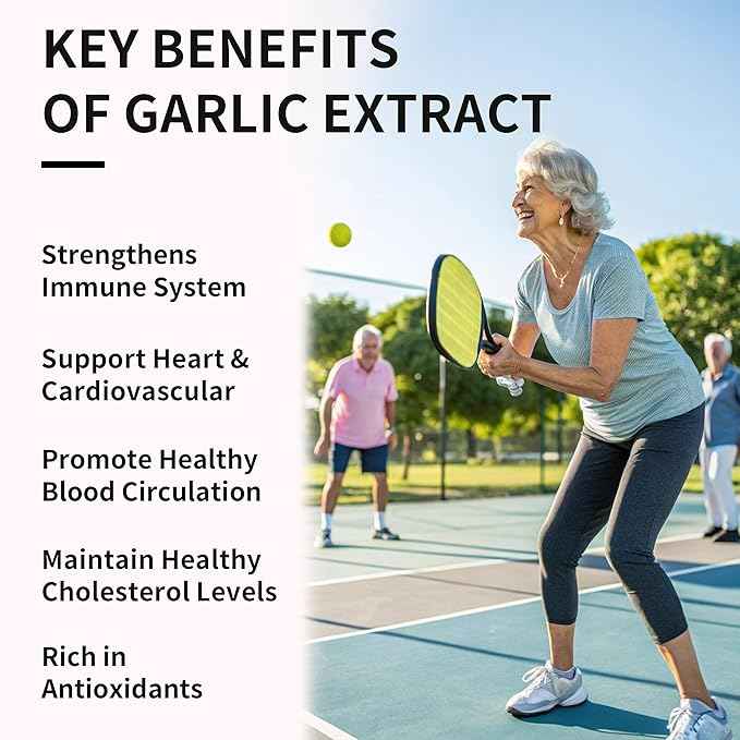 Total Natural Garlic Extract 1000mg 250s