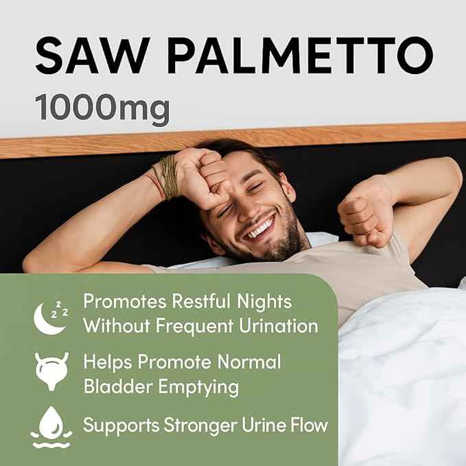 Total Natural Saw Palmetto 1000mg 90s