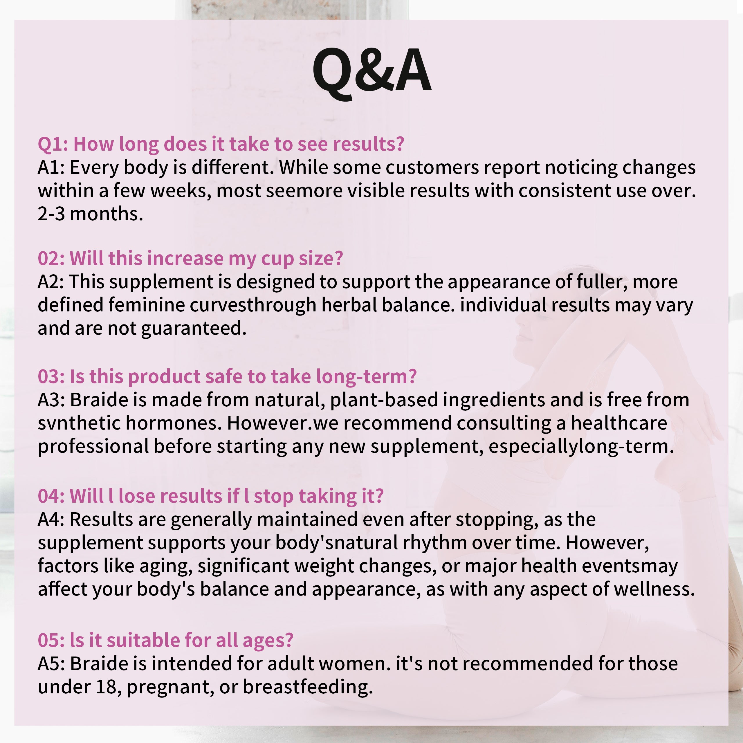 Total Natural Braide 450mg 90c