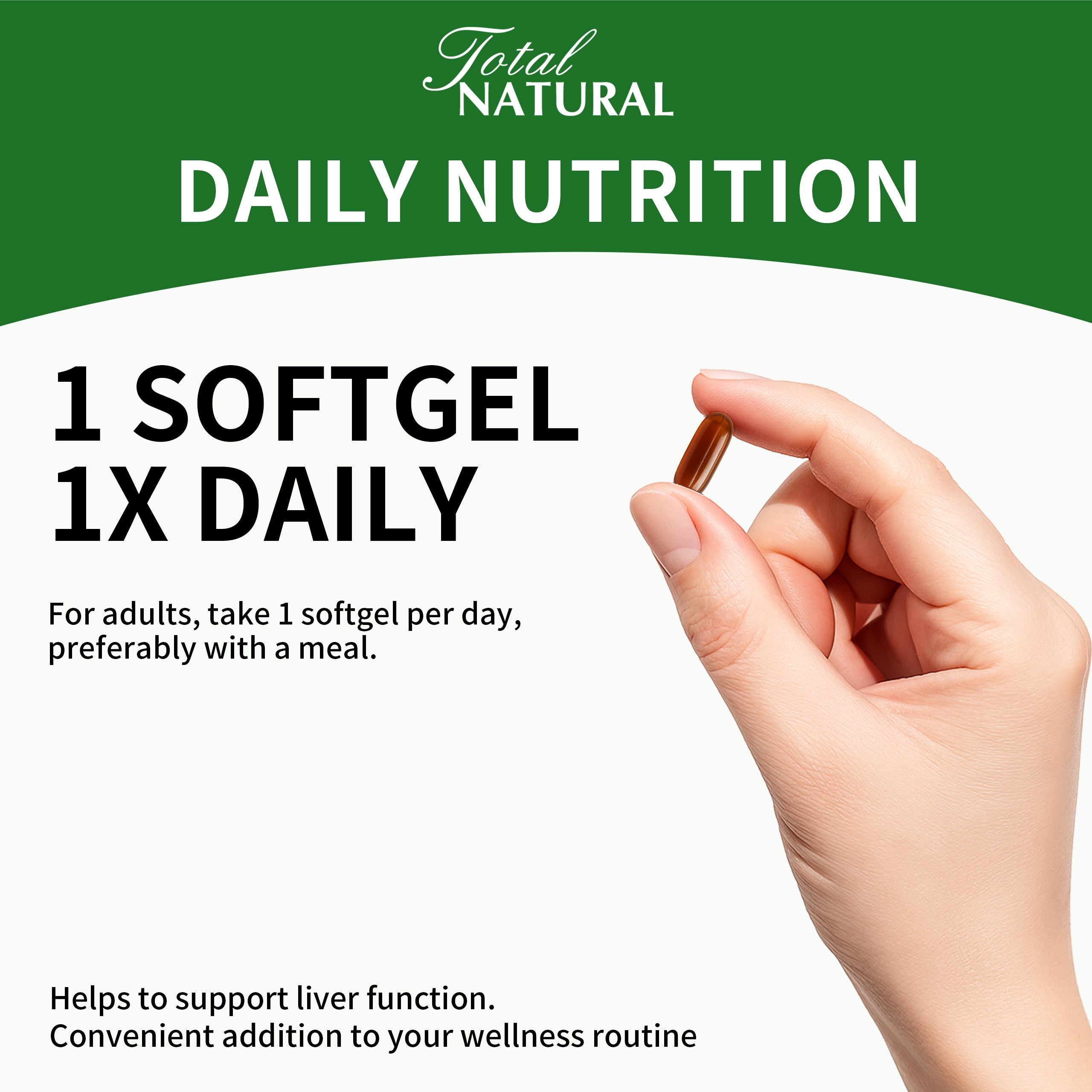 Total Natural Soy Lecithin 1200mg 200s