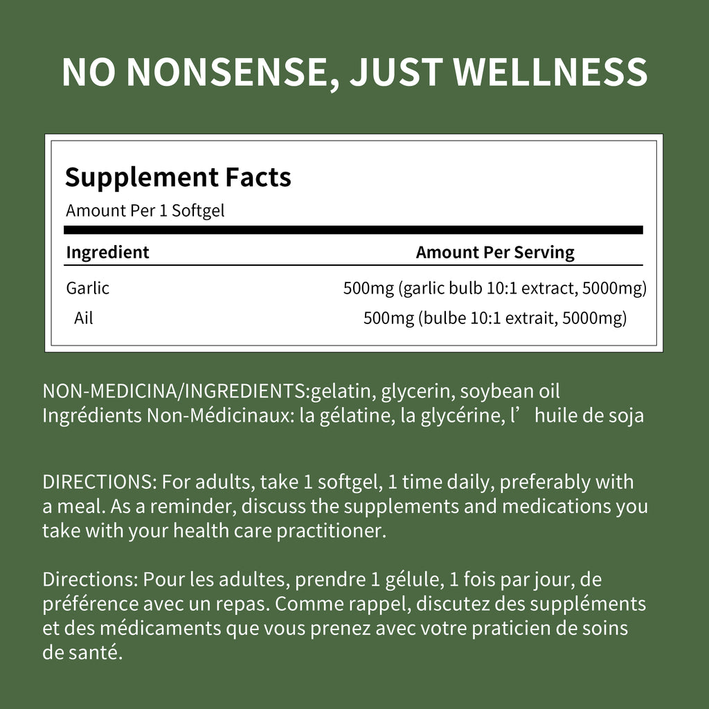 Total Natural Garlic Extract 5000mg 200s