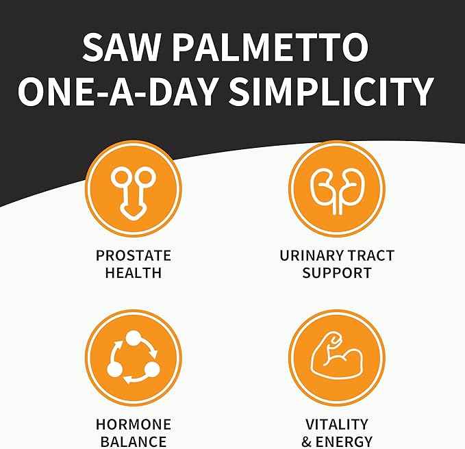 Total Natural Saw Palmetto 1000mg 90s