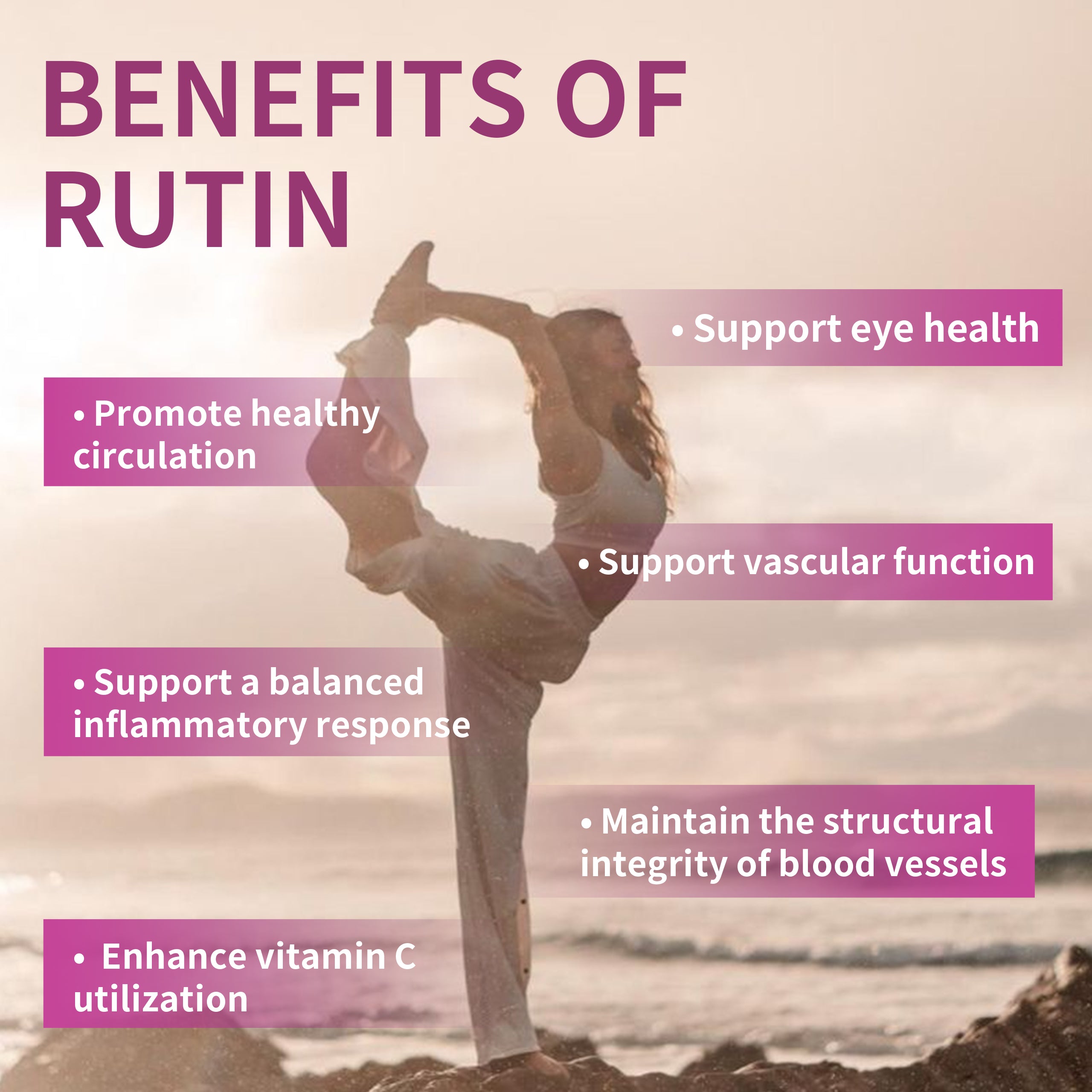 Total Natural Rutin Antioxidant 50mg 90t