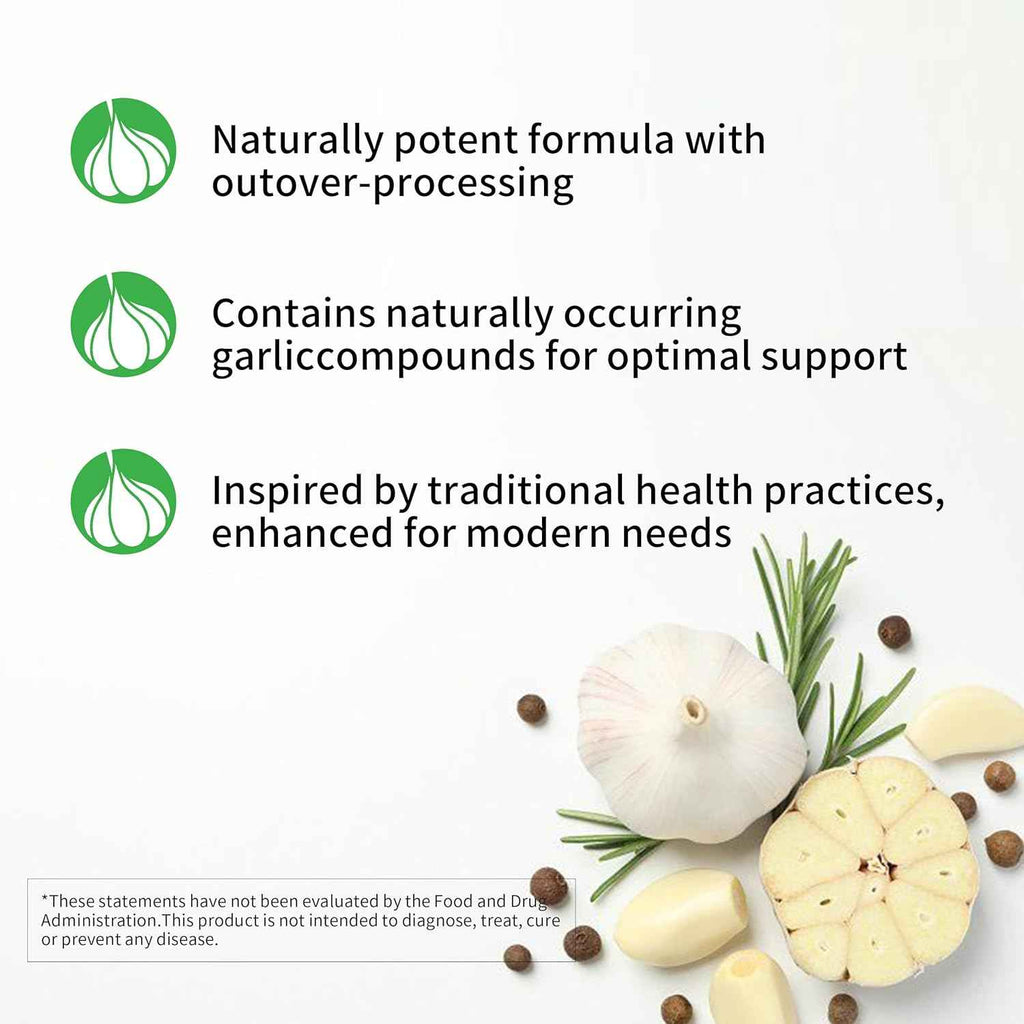 Total Natural Garlic Extract 1000mg 250s