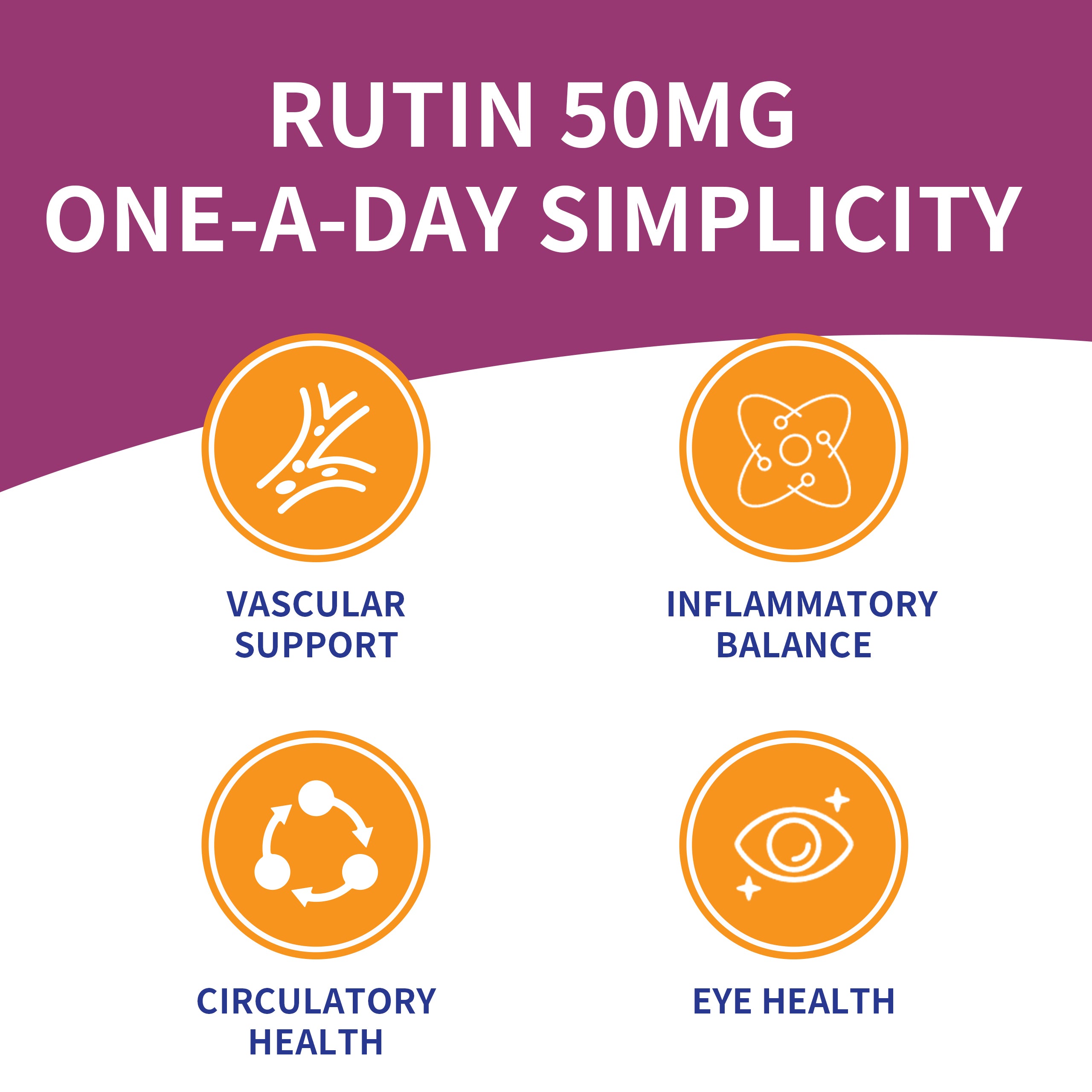 Total Natural Rutin Antioxidant 50mg 90t