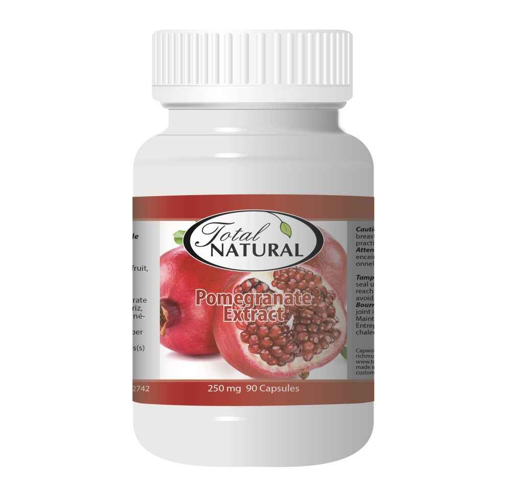 Total Natural Pomegranate Extract 250mg 90c